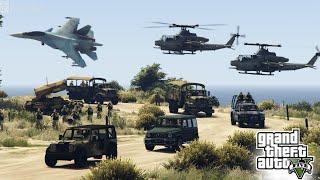 Iranian Anti Tank Missiles ATTACK ON Israeli MILITRAY BASE |GTA 5