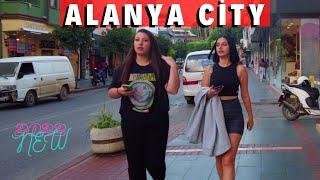 alanya city center 2022 ! alanya street walking tour ! alanya antalya turkey travel holiday 4k video