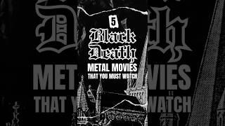 5 BLACK/DEATH metal movies that you must watch  #blackmetal #metalmusic #blackmetalmusic