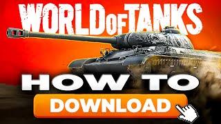 World of Tanks PC ️ How to Download WoT on PC️ How to Play in 2024