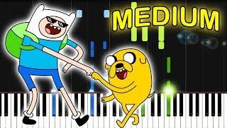 ADVENTURE TIME ENDING THEME - Piano Tutorial