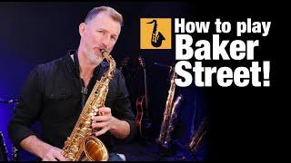 Saxophone Lesson - Baker Street - How to play on Saxophone 2020