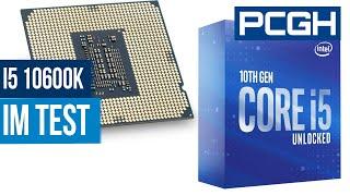 Core i5-10600K im Test | Kann Intel in der CPU-Mittelklasse gegen AMD mithalten?