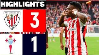 Athletic Club vs Celta 3-1 Resumen LaLiga 24/25