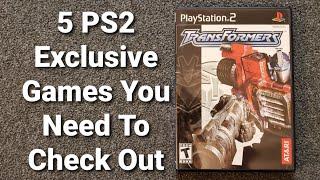 5 PS2 Exclusive Games You Need To Check Out (Gameplay and Unboxing).