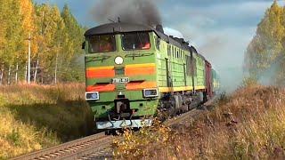 Железнодорожный микс №1. Российские локомотивы / Russian locomotives (RZD)