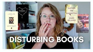 Top 12 MOST DISTURBING books I've read [& enjoyed]  // disturbing book recommendations