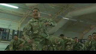Tongans' War Dance for Afghan Handover 14.11.13