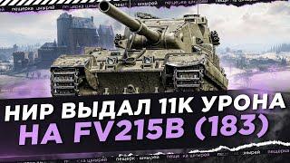 ЛУЧШАЯ БАБАХА!? - НИР ВЫДАЛ 11К УРОНА НА FV215B (183)