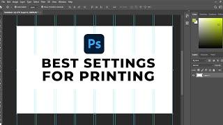 How to set up Bleed in Photoshop 2023 | RGB to CMYK Tutorial