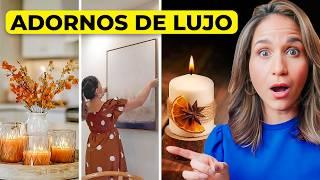 ADORNOS MODERNOS PARA OTOÑO  Decoración Lujosa y Elegante