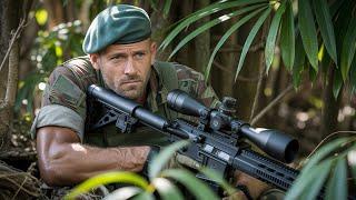 2025 Action Movie：Special Forces Sniper Hides in Woods, Targets Financial Tycoon