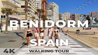 Benidorm Spain  Full Walking Tour | Explore Costa Blanca [4K]