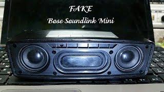 FAKE Bose Soundlink Mini bass test