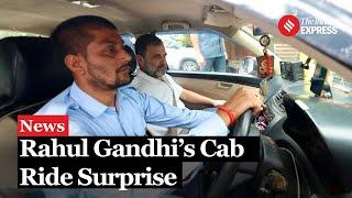 Rahul Gandhi Takes A Cab Ride, What Did The Driver Tell Him? I Rahul Meets Driver, His Family