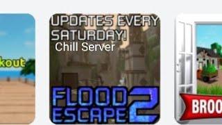 Playing Flood Escape 2 But It's Chill Mode