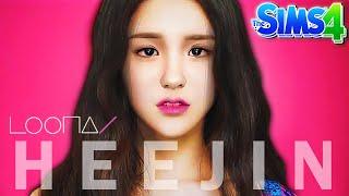 The Sims 4 CAS : LOONA HeeJin (Speed Edit) | AMUNA