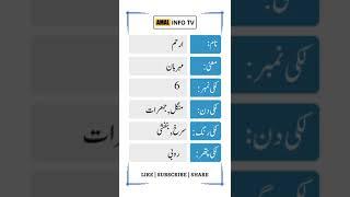 Arham Name Meaning in Urdu - Arham Name Meaning - #shorts - Amal Info TV