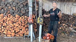 The Easiest way to start a chainsaw