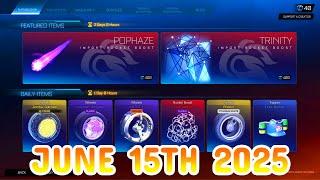 Rocket League ITEM SHOP Daily #252 (15th June 2025)