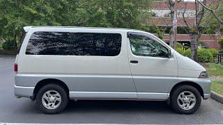 1997 Toyota Hiace Regius 4WD AT 27,200mi only