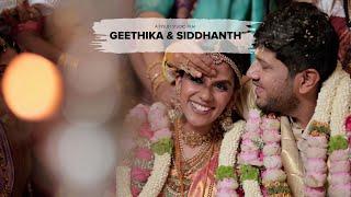 Geethika & Siddhanth | Wedding Highlight Film | Amita Rasa | Nandi Hills | Bangalore