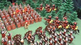 THE BEST EPIC BATTLES ! Stop motion Playmobil !