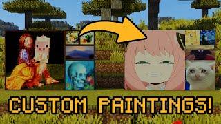 Add Custom Paintings In Minecraft Java Edition (Easy)