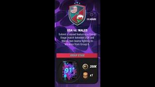 MADFUT 23: USA vs Wales (2022 World Cup) (Matchday 1) (SBC)