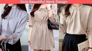 Latest Neck Design | Korean Style Neck Design | Beautiful Neckline | Worldwide Dresses Design