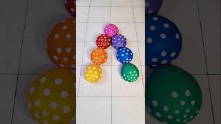 "A" Amazing Popping Water Balloon Orbeez #asmr #satisfying