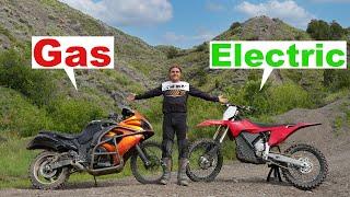 Gas vs Electric Dirt Bike - Hillclimb Challenge