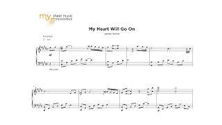 My Heart Will Go On (James Horner) - Full Sheet Music Transcription