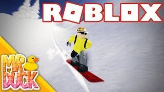 Roblox SHRED - SNOWBOARDING IN ROBLOX!!!