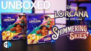 Lorcana Shimmering Skies Pack Opening