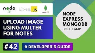 Build REST API with Node Express MongoDB - Image Upload using Multer #42