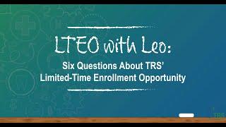 LTEO with Leo: Six Questions, Answered