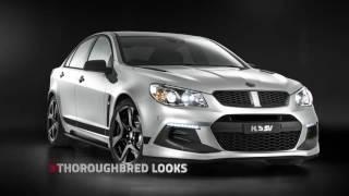 Introducing The HSV SV Black... Dark Horsepower