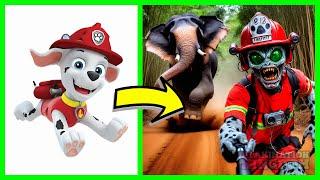 Zombie Alien Paw Patrol: Earth Strikes Back | Ai Animation Kingdom 2