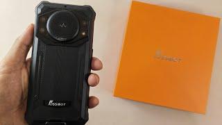 Fossibot F101 Small body + Big Speaker Rugged Phone Quick Unboxing & Waterproof Test Video.