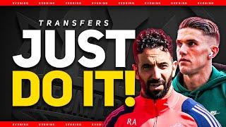 OFFER MADE! United LEAD Gyokeres RACE! Amorim Press Conference Reaction! Man Utd Transfer News