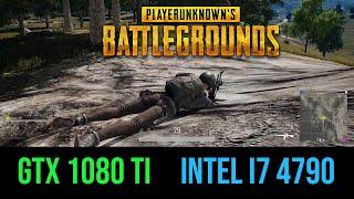 PUBG GTX 1080 Ti | i7 4790 full hd ultra settings benchmark