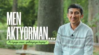 MEN AKTYORMAN... "Koʻzguga emas, qalbingizga boqing" | Ixtiyor Otajonov