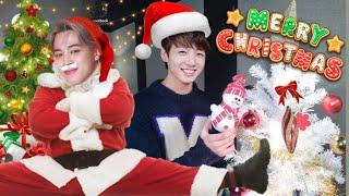 BTS Christmas giving gift to each other  // part-1 #christmas