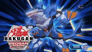 Bakugan:Geogan Rising русский дубляж |сезон 3 | Серия 3 | Бывший Вор + Моё имя Шарктар