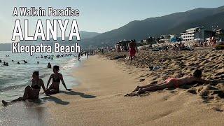 A Walk in Paradise - Kleopatra Beach, Alanya, Turkey #Alanya #beachwalk #Russian #Antalya #Turkey