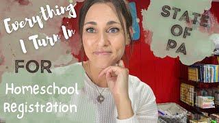 Registering for Homeschool in Pennsylvania || Everything I Turn Into Public School District