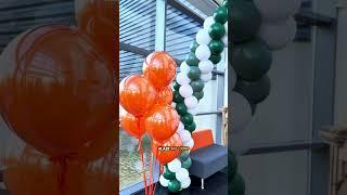 DS Smith Balloon Arch, Glass Balloons & Latex Trios! | Partyrama