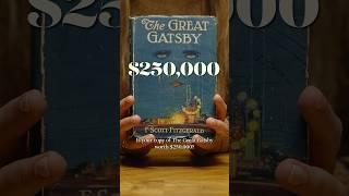 This #TheGreatGatsby #Book is worth $250,000, here's why! | #Sothebys #bookcollecting #rarebooks