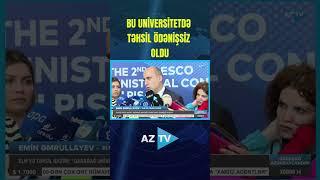 BU UNİVERSİTETDƏ TƏHSİL ÖDƏNİŞSİZ OLDU